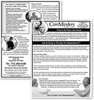 8.5" x 11" B&W Brochure