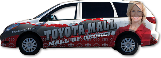 Toyota Van Wrap